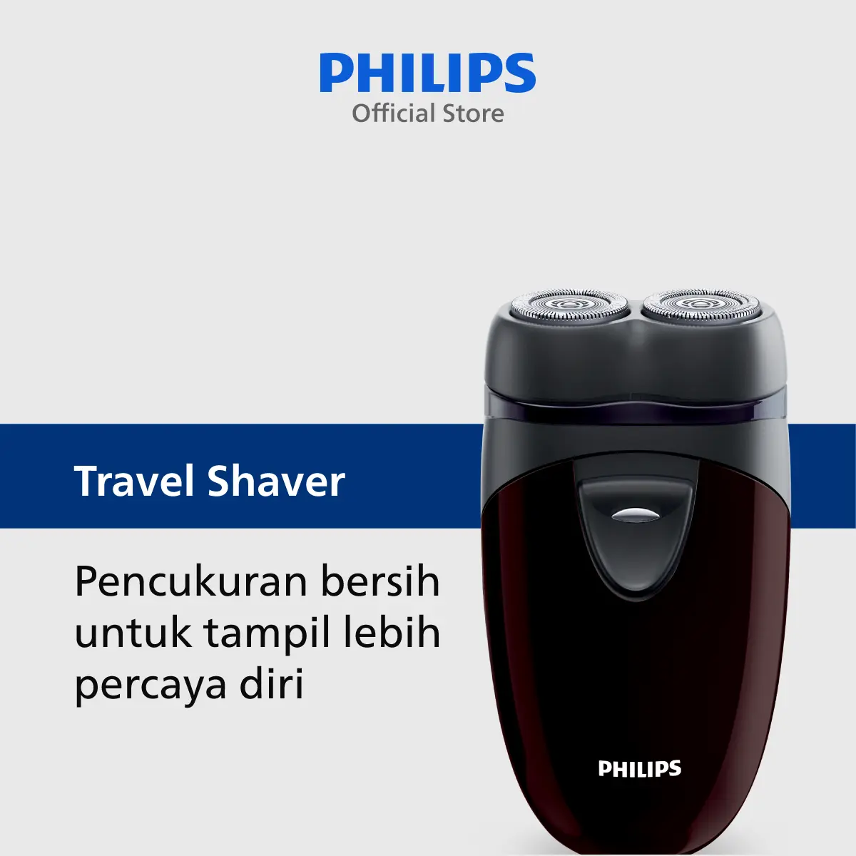 [Free] [Affiliate] Philips Travel Shaver PQ206/18 Pencukur Jenggot & Kumis