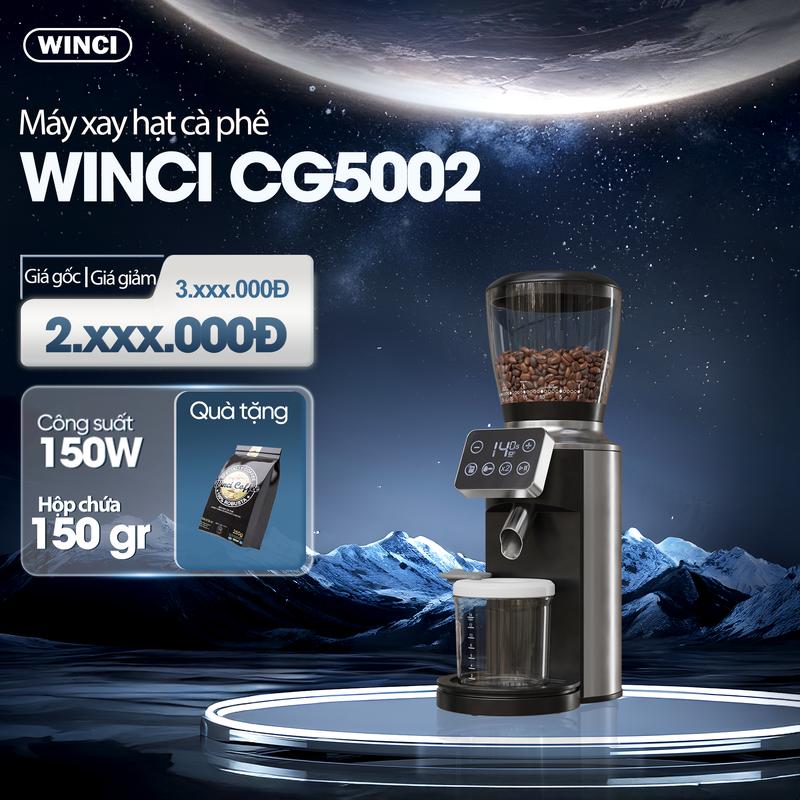 Máy Xay Hạt Cafe CG5002 Xay Cà Phê Espresso ,Pour over,Drip coffe Máy Xay Cà Phê Pha Cà Phê