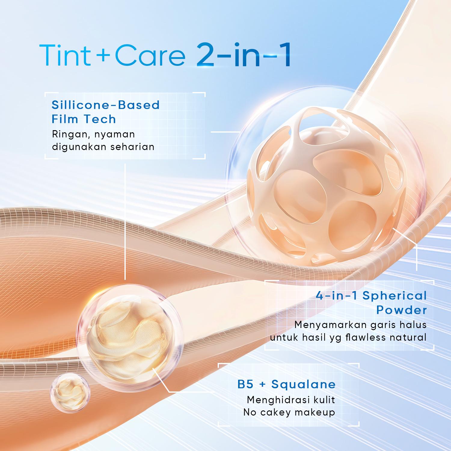 【New】SKINTIFIC 2pcs Makeup Skintint + Glowing Serum Spray 50ml Glowing Seharian, Gak Takut Kusam! |  Skin Tint: Meratakan warna kulit & bikin cerah natural , Glowing Serum Spray: Melembapkan