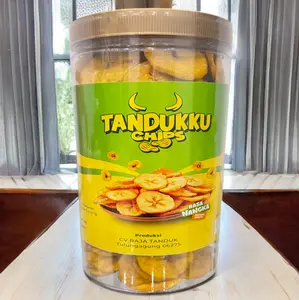 TANDUKKU CHIPS Kripik Pisang Manis Varian Rasa Nangka 300 Gr Snack Favorit Nikmat Lezat dan Praktis untuk Camilan Sehari-hari
