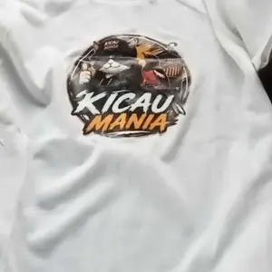 Kaos Anak KICAU MANIA Usia 2-16th Unisex Cowok/Cewek Kaos Oblong Anak Pakaian Anak