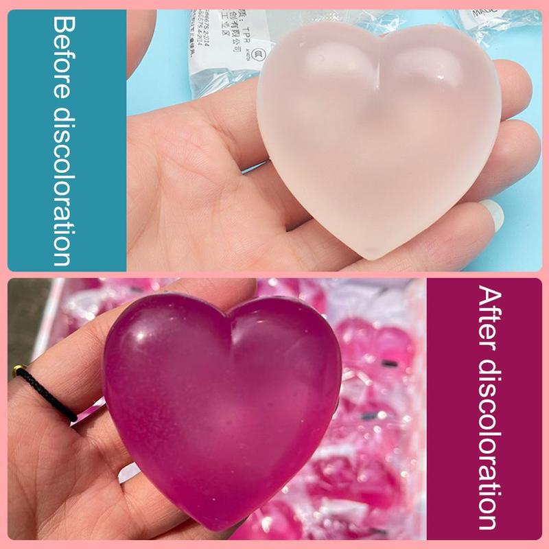 Product Introduction of Bóng Maltose, Chất Liệu TPR, Đồ Chơi Véo Tình Yêu Đổi Màu, Giải Tỏa Căng Thẳng Chậm, Đệm Bóng Mới, Thích Hợp Sử Dụng Văn Phòng, 1 Cái, C2J2 23