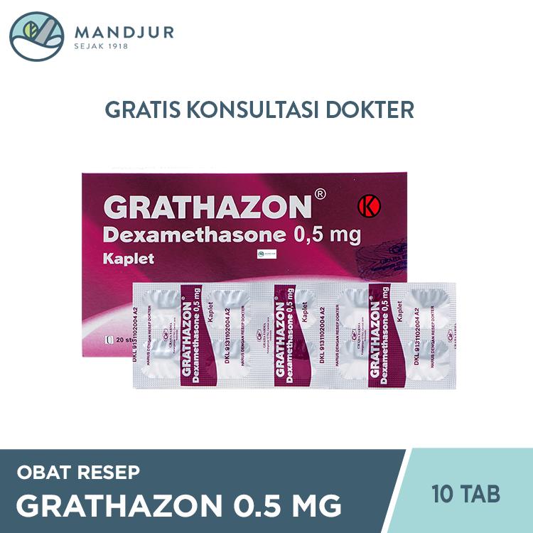 Grathazon 0.5 mg Strip 10 Kaplet