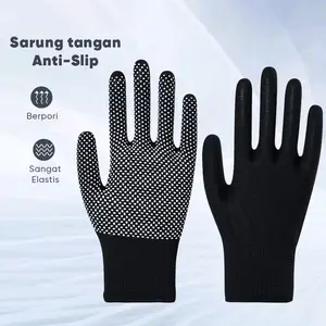 Sarung Tangan Karet Full Jari Anti Slip | Elastis & Berpori | Untuk Motor, Cuci Piring, Gym, Berkebun Pria Wanita