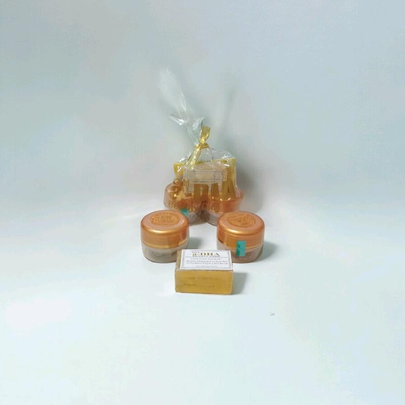 Paket Cream a DHA Gold MDS Beauty Care Original Mencerahkan Wajah 3