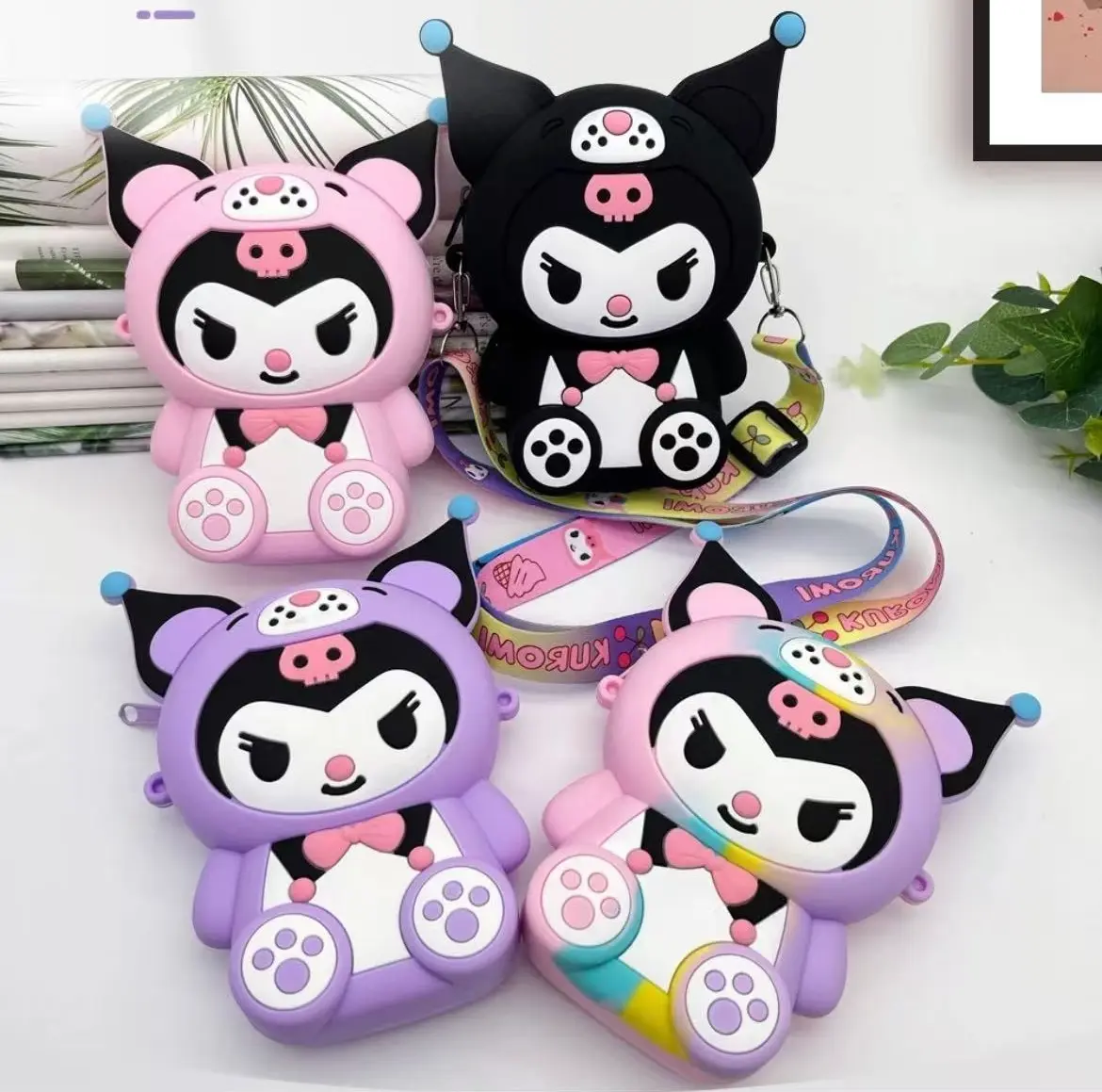 Kulomi children's purse, silicone bag, crossbody bag, shoulder bag, cartoon bag, princess bag, small gifts