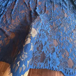 Kain kebaya lace import premium motif timbul bahan lembut ukuran 1,6 meter