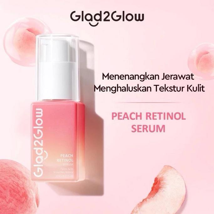 Glad2glow peach retinol serum-glad2glow pomegrante serum-glad2glow yuja serum - serum glad2glow 4