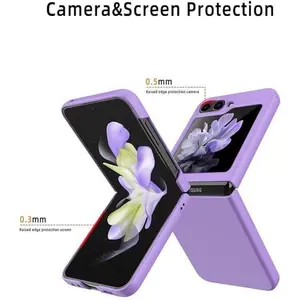 Casing Hard Case for Samsung Z Flip 3 / Z Flip 4 / Z Flip 5 / Z Flip 6 Protective Cover Pelindung Premium dengan Kualitas Terbaik
