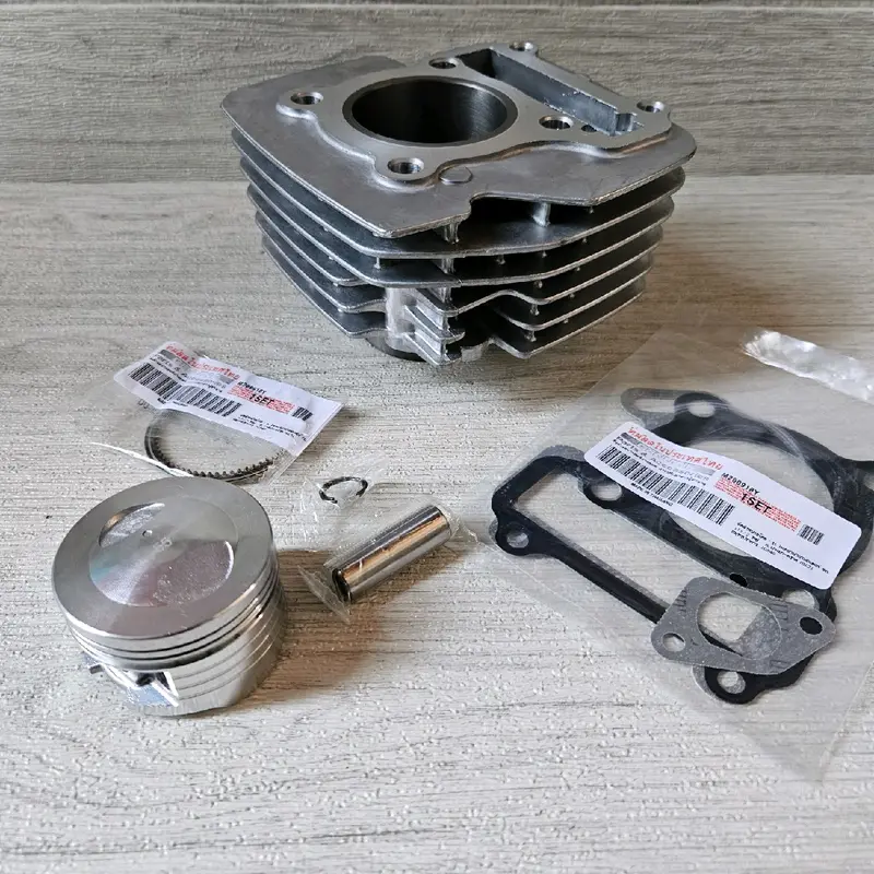 BLOK SEHER JUPITER Z VEGA R NEW BORE UP 55MM 130CC JENONG MERK THAILAND Mesin Motorcycle 2