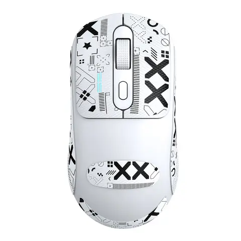 Chuột chơi game không dây, Warvank X8, Pin 500mAh, TYPE C Có Thể Sạc Lại, Thích hợp cho PC, máy tính xách tay và máy tính để bàn, chuột văn phòng