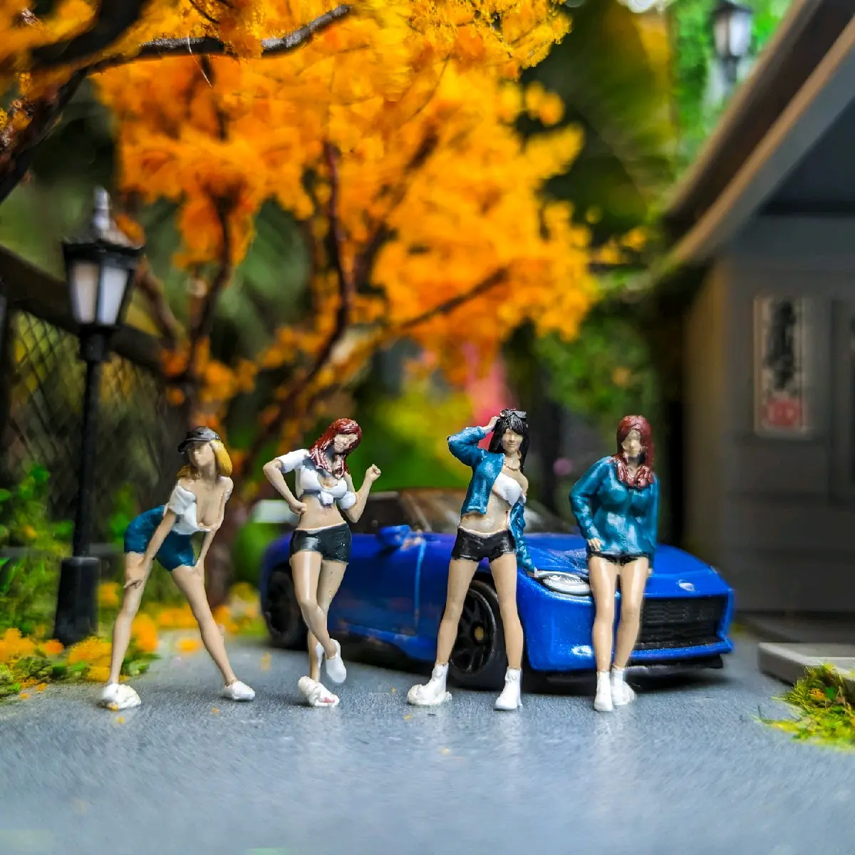 Nachi64 - Figure skala 1/64 (Model Series) untuk Diorama, Arsitekture, Koleksi, Diecast Hotwheels, MiniGT, Matchbox dll Toys