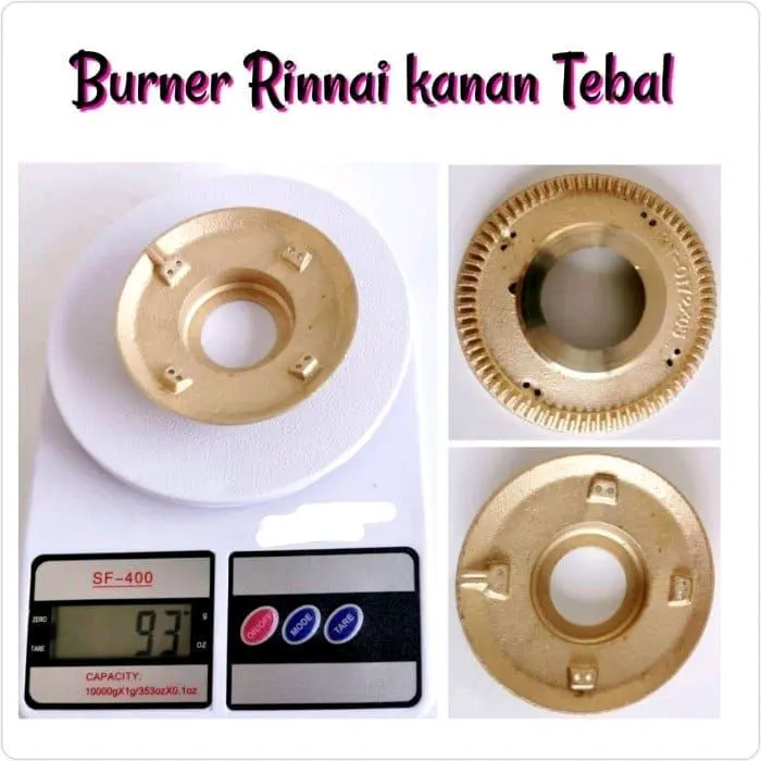burner rinnai kompor kecil tebal