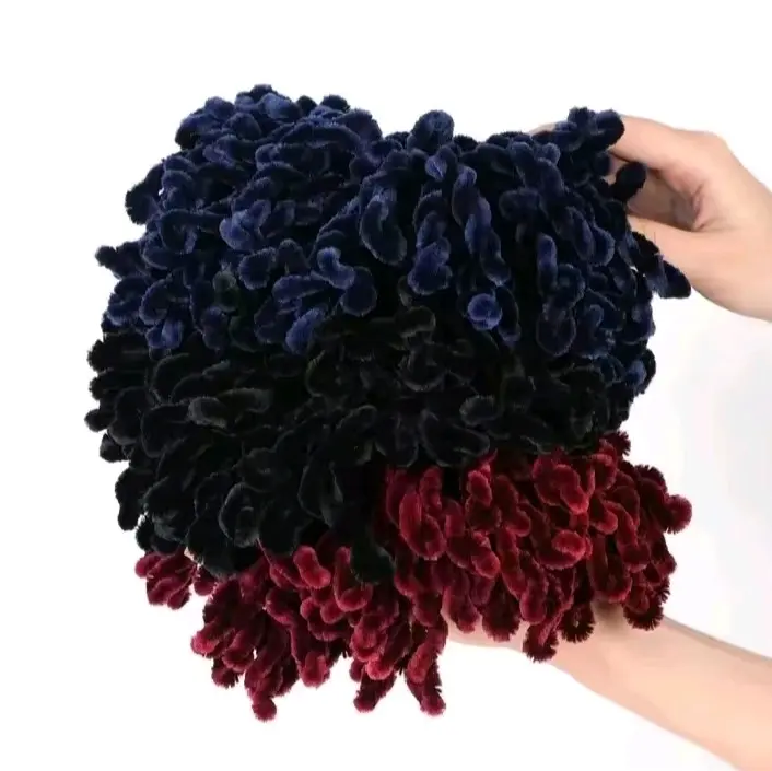 Ikat rambut ubur-ubur besar, kuat dan tahan lepas (Cepol scrunchie) 5