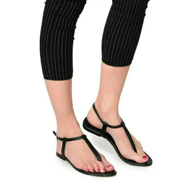 Terjangkau Sandal Flat Tali Jav And Rani
