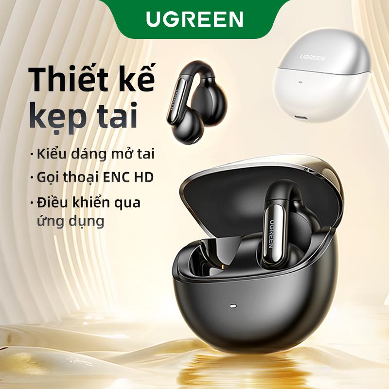  UGREEN Tai nghe Bluetooth Không Dây HiTune S5 Kẹp Tai Mở Tai Nghe thể thao có Micro và Móc tai Tương thích với tất cả các thiết bị Earphone 45760 