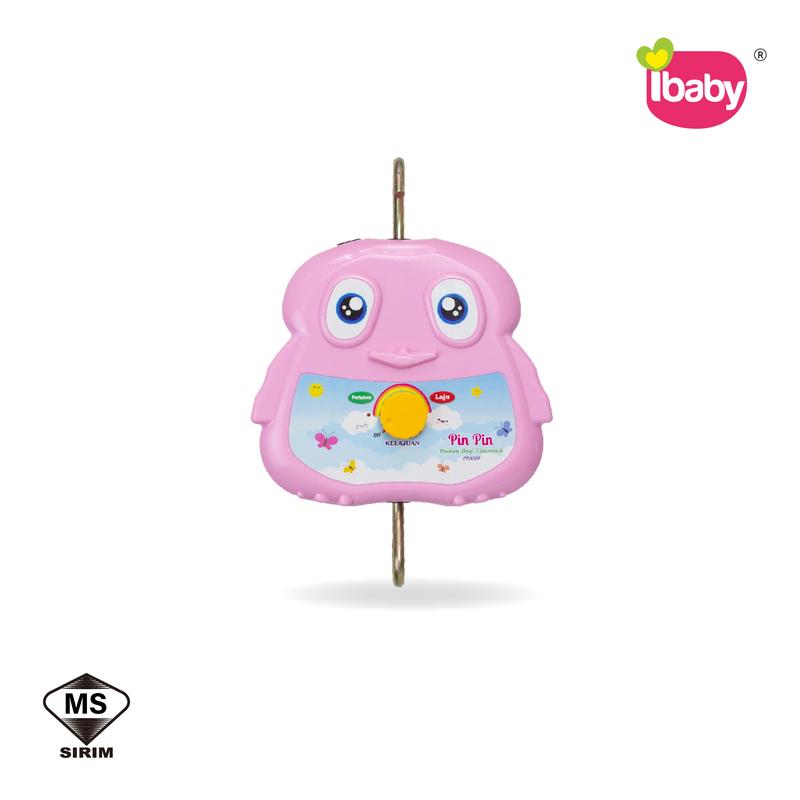 READY STOCK iBaby PINPIN PINK electronic cradle baby crib electronic baby bed tidur Cradle Controller Buaian Bayi boby be