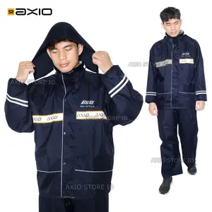 Jas Hujan AXIO Original Bahan Lebih Tebal Anti Bocor Jas Ujan Axio