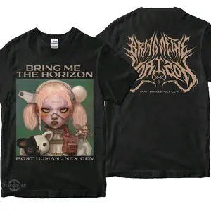 Kaos BRING ME THE HORIZON NEX GEN POST HUMAN kaos band bmth oliver Sablon Distro
