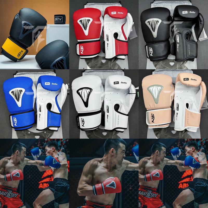 Găng Tay Boxing BN Găng Tay Đấm Bốc Cao Cấp New (Tặng Kèm Túi Đựng) [HÀNG CHÍNH HÃNG]