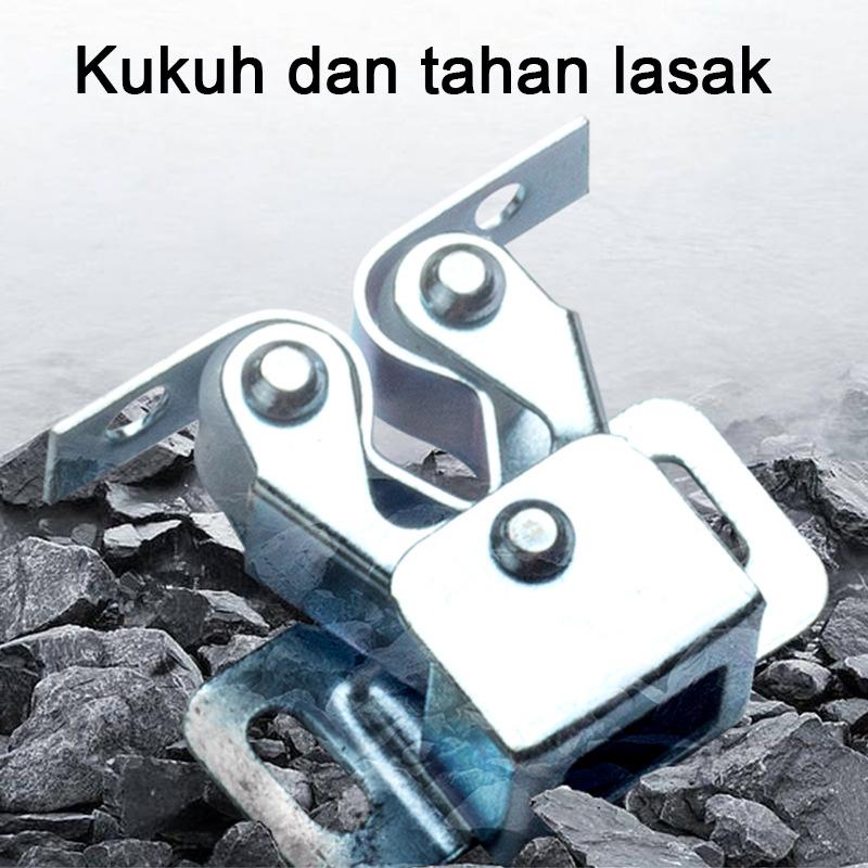 Product Introduction of Cản Cửa Trượt Tủ Quần Áo, Bộ 4 Miếng, Miếng Đệm Bằng Thép Không Gỉ, Phụ Kiện Gia Đình, Vật Liệu Màu Bạc ZQ 9