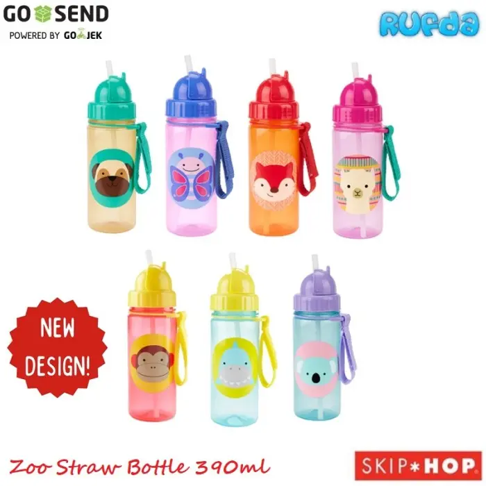 Termurah Skip Hop Zoo Straw Bottle Botol Sedotan Anak Tritan Skiphop