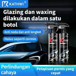Kathwi Agen pelapis multifungsi untuk membersihkan lapisan mobil dan tahan air 300ml Car