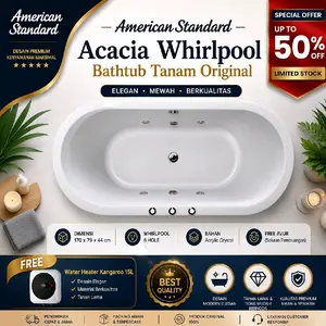 American standard Bathtub tanam Acacia Drop In 170cm Whirpool