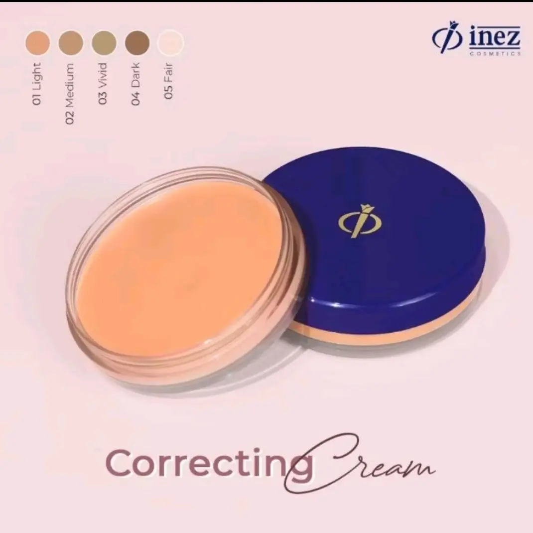 Correcting Cream Foundition Padat Foundation Concealer Wajah