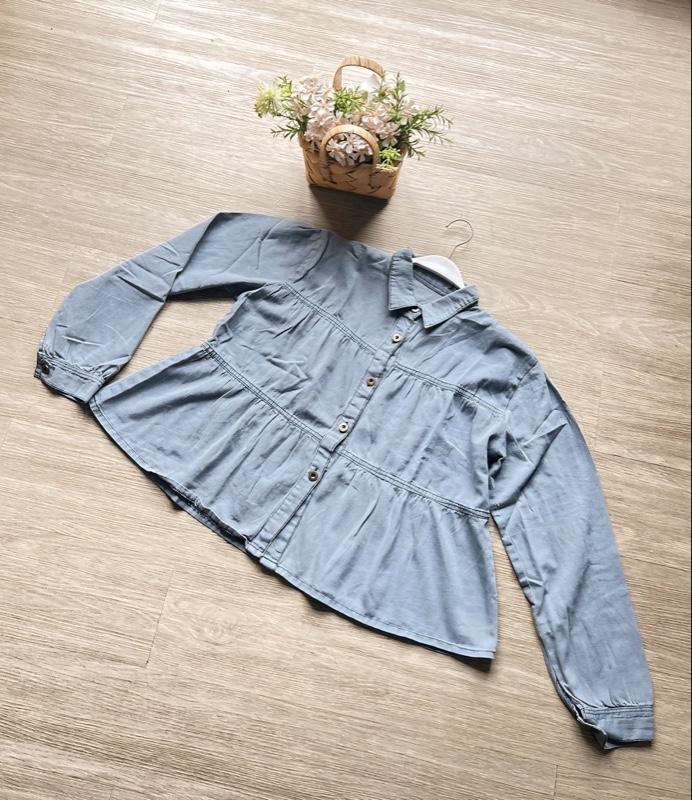 NUMALA KEMEJA JEANS REMPEL KEKINIAN WANITA HITS MASA KINI