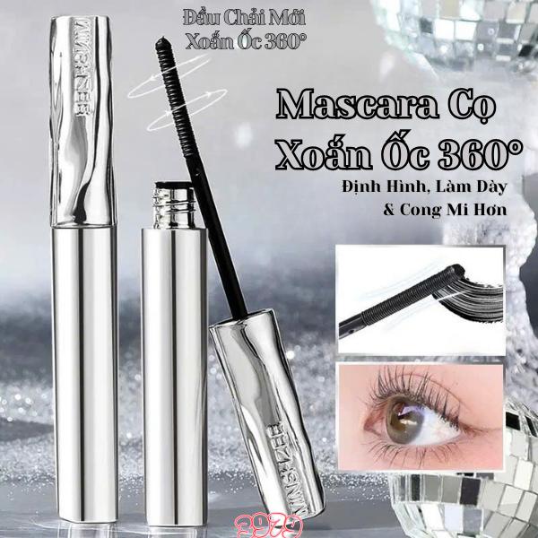  MINSHZEE Mascara Cọ Xoắn Ốc 360° Làm Dày Và Cong Mi Không Thấm Nước Lâu Trôi Đầu Cọ Xoắn Ốc 360° Cải Tiến Giữ Nếp Cong Bền Bỉ Chống Lem Trôi 