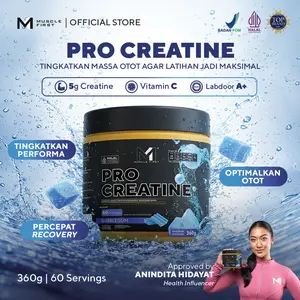 MUSCLE FIRST Pro Creatine 360gr - Suplemen Fitness