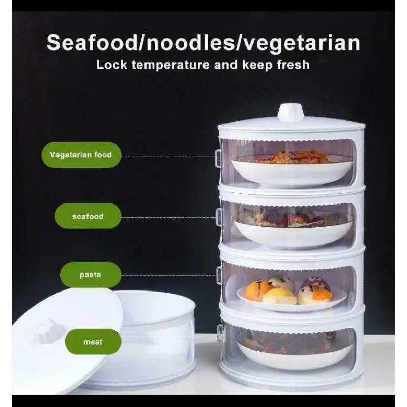 Food Storage 4 Susun  - Tudung Saji Susun 4 Layer 3