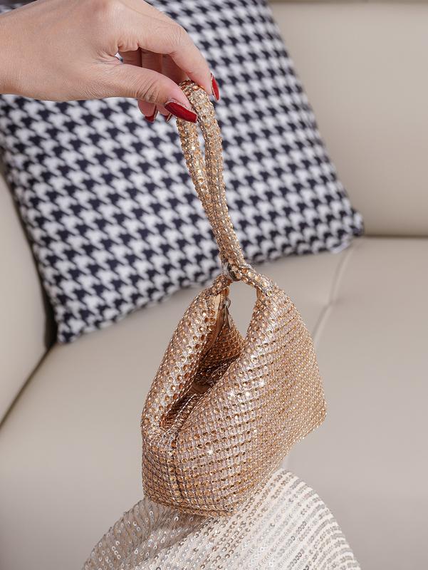 Banquet bag, shoulder bag, evening bags，crossbody bag, sparkling rhinestone women's small bag, chain bag, crossbody bag, women's handbag 3