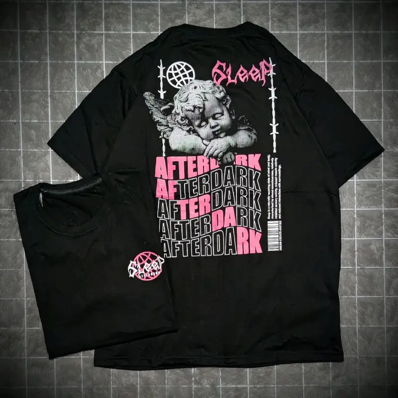 Kaos Distro Stay Cool (L & XL) Kaos Cowok Combed Nyaman Sablon Standar 2