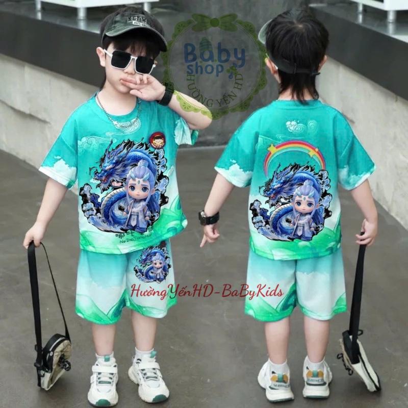 Product Introduction of COMBO 4 BỘ NATRA Chất Thun Lạnh Thái hót nhất hè 2025 . Đủ Size 6-50 kg bé trai đồ 8