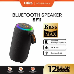 OLIKE SF11/SF12/SF13/SF5/SF6/SF7/SV2/SF8/SV6 Speaker Bluetooth With LED Light HD Audio Stereo Bass Max