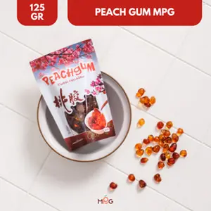 Peach Gum MPG Jumbo | Getah Persik Ukuran Besar | Beauty Dessert & Topping Minuman