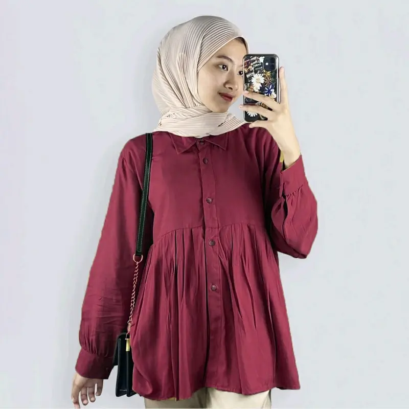 KHANZA BLOUSE / BAHAN RAYON 2