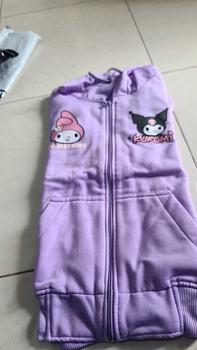 Product Review of Jaket Zipper Anak Perempuan Kuromi X My Melody, Umur 2-12 Tahun, Thailand AKP, Sablon Premium Digital DTF - Fashion, Hoodie from K**i 1