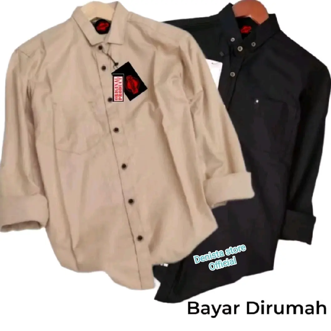 Kemeja Pria Slimfit Premium Baju Kerja Keren Pakaian Destro Termurah Formal