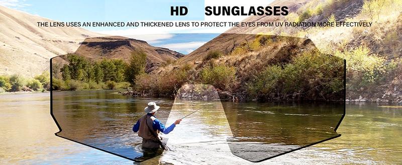 Product Introduction of Sunglasses Men Women UV 400 Protection Sports Glasses Lightweight Goggles for Cycling Running Fishing Golf 14