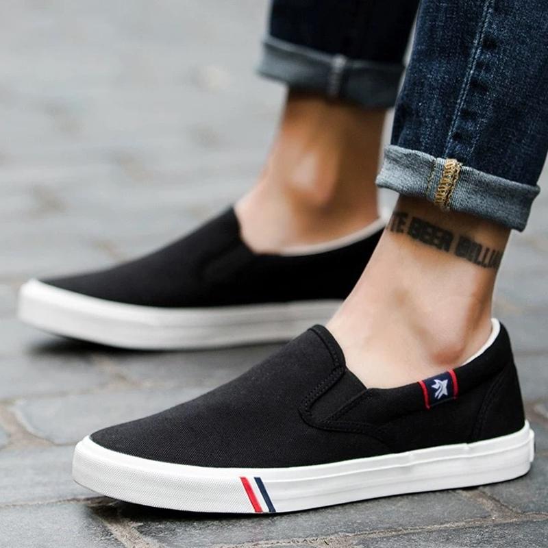 TIMUGA Sepatu Slip On Pria Kerja Sepatu Kantor Slop Pria Sepatu Cowok Slop Kasual Fashion KSC406 2