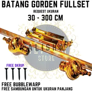 BATANG GORDEN FULLSET REQUEST UKURAN 30-300 CM