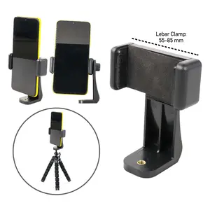 Holder Handphone tripod mount 360 portrait dan landscape - HOLDER PER Kamera Camera Tripod