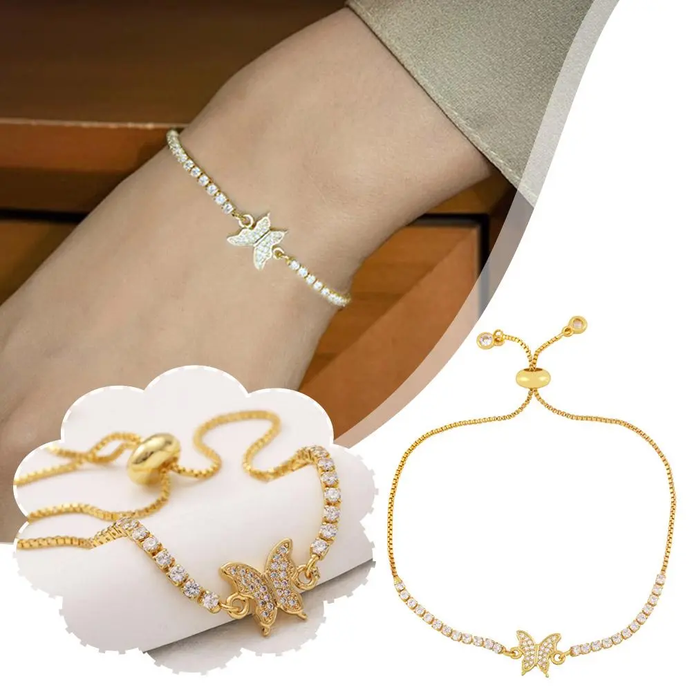 Butterfly Adjustable Bracelet Accessories For Women Hypoallergenic