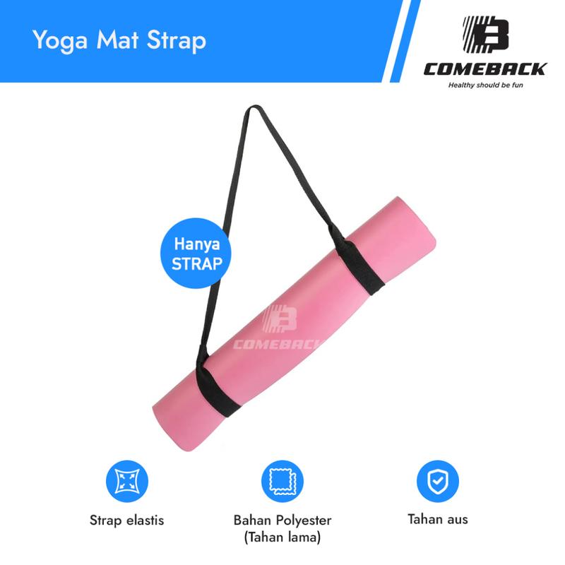 Comeback Yoga Mat Strap Tali Yoga tali olahraga tali yoga mat 0