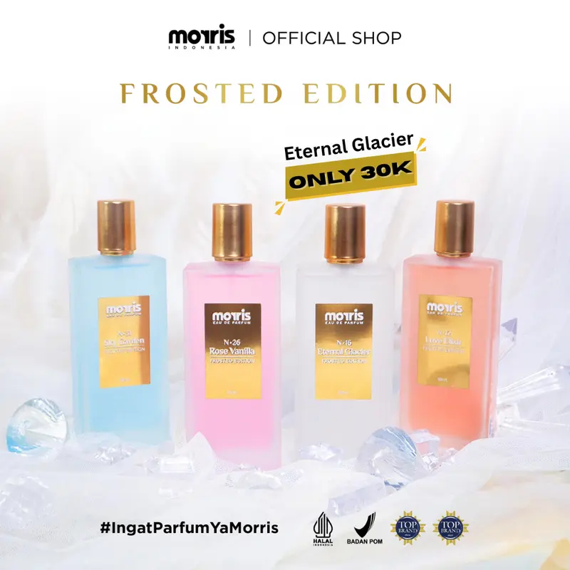 FYC Morris Eau De Parfum Frosted Edition 100ml Woman Luxury Fragrance  Sky Garden
