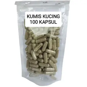 kapsul herbal daun Kumis kucing  100% original