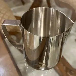 One Two Cups Milk Jug Latte Art Gelas Susu Kopi Espresso Frother Foam - J068